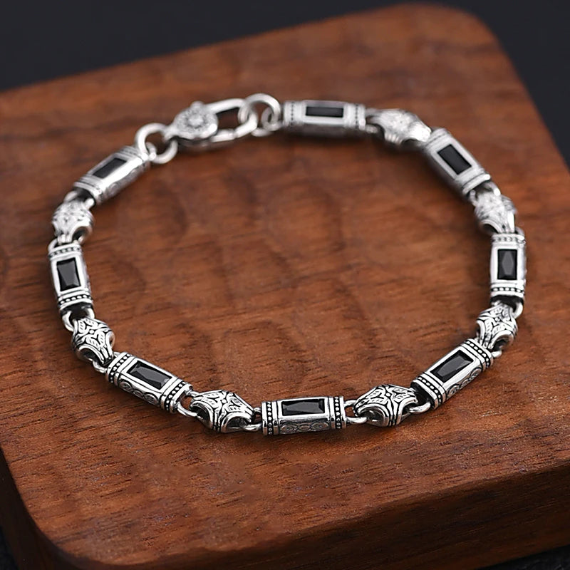 Luxury 925 Sterling Silver Bracelet