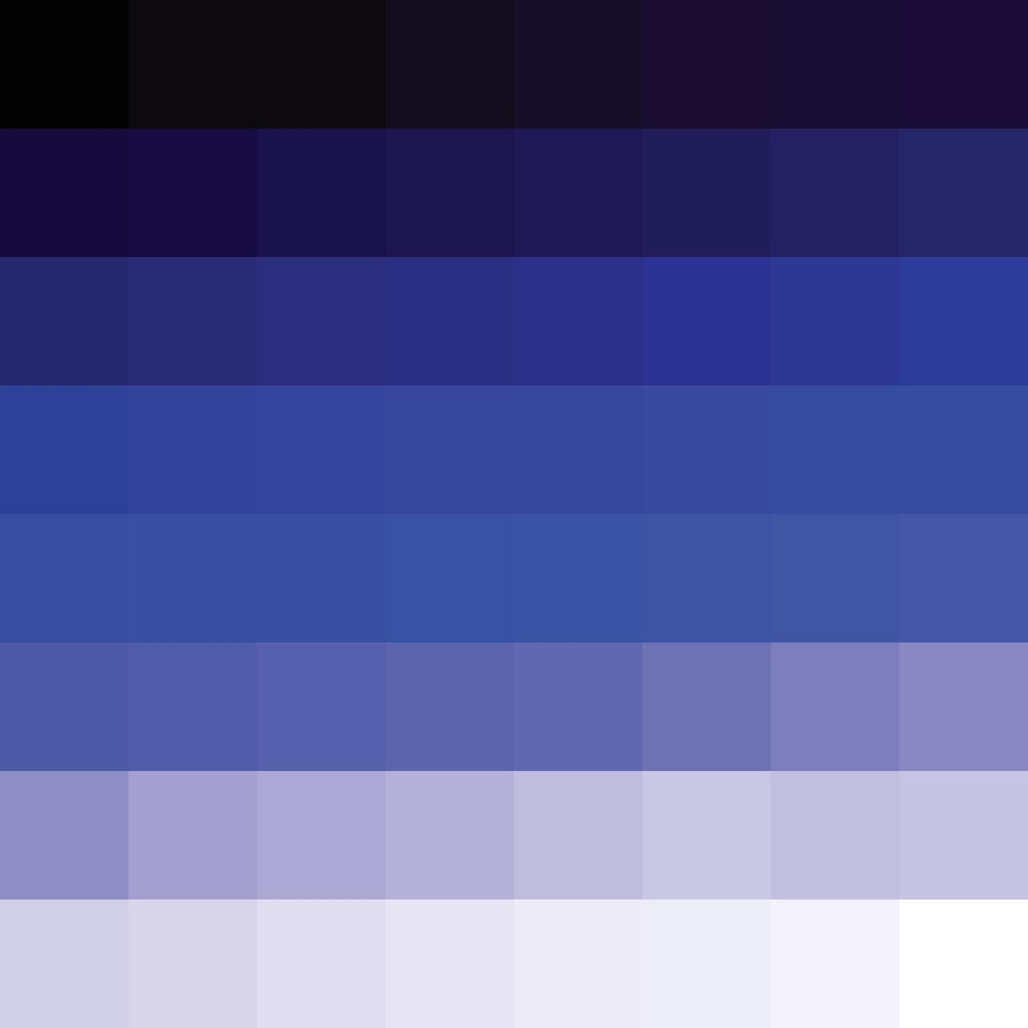 Blue Palette
