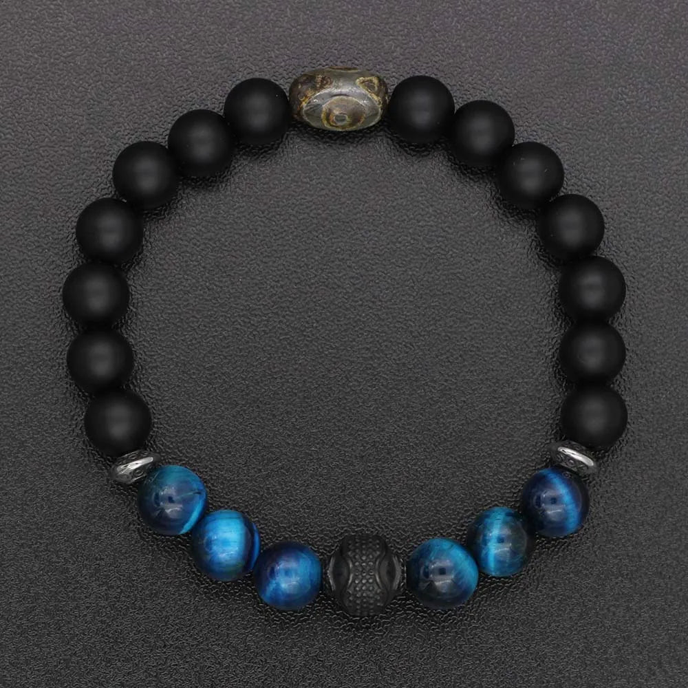 Stainless Steel Naural Stone Bracelet