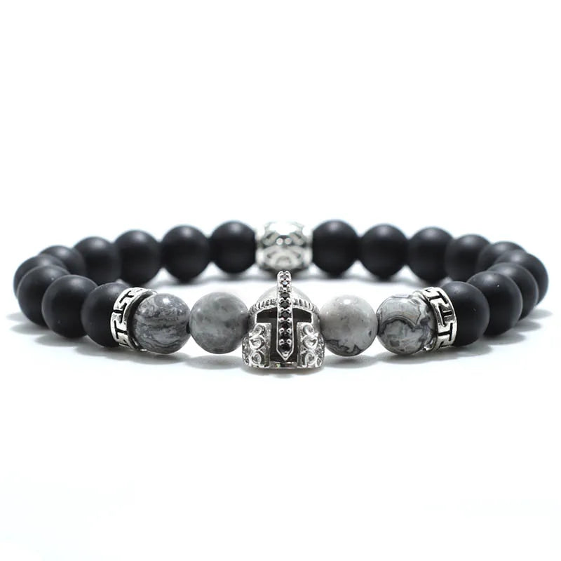 Vintage Skull Bracelet Beaded