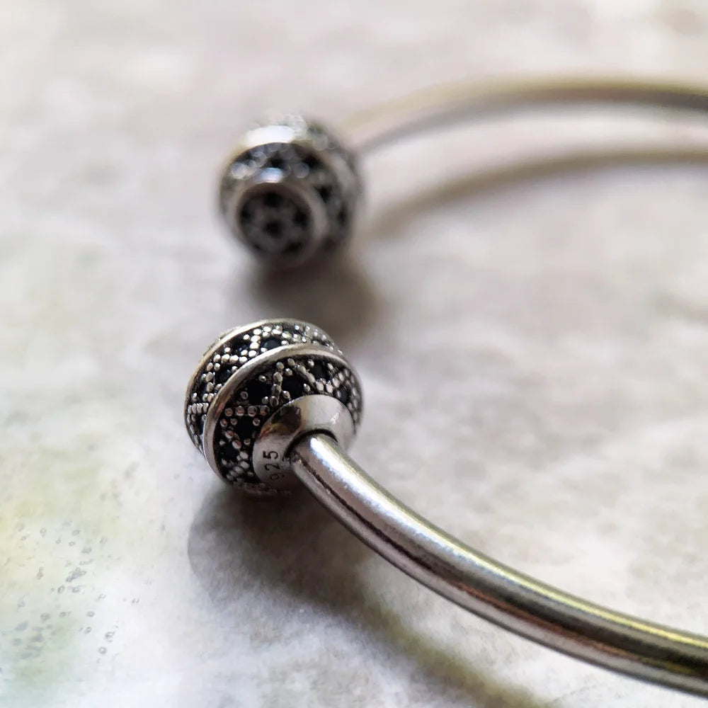 Zig Zag 925 Sterling Silver Bracelet